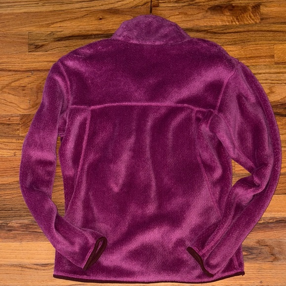 Patagonia Rosehip Berry is Fleece Jacket Womens Large excellent condition #twee - Picture 10 of 10